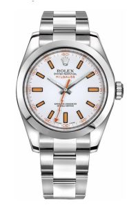 Rolex Milgauss 40 White Index Dial Oyster