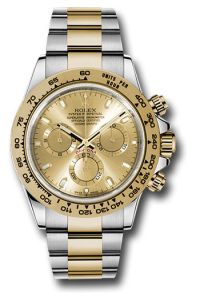 Rolex Rolesor Daytona 116503 Champagne Dial Oyster