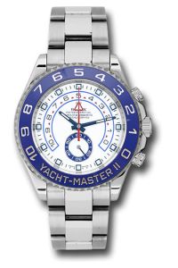Rolex Stainless Steel Yacht-Master II 44 White
