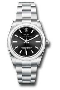 Rolex Oyster Perpetual 34 Black Index
