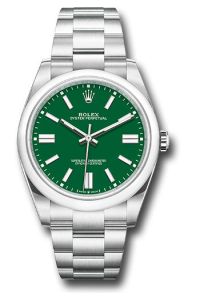 Rolex Oyster Perpetual 41 Green Index