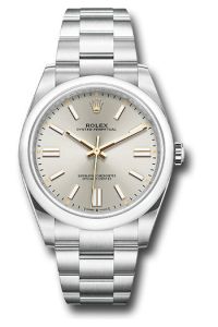 Rolex Oyster Perpetual 41 Silver Index