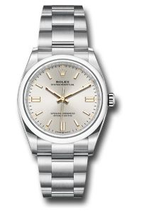 Rolex Oyster Perpetual 36 Silver Index