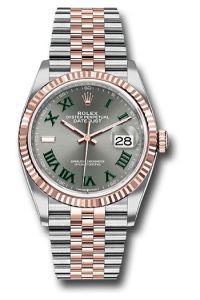 Rolex Steel & Rose Gold Datejust 36 Wimbledon Jubilee