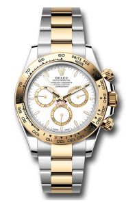 Rolex Rolesor Daytona 126503 White Dial Oyster