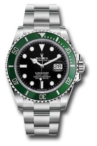 Rolex Submariner 126610 Date 41 Black Dial Green Bezel Oyster Bracelet