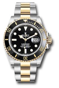 Rolex Steel & Gold 126613 Submariner 41 Date Black Dial Oyster Bracelet