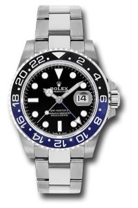 Rolex GMT Master II 126710 Black Dial Blue & Black Batman Bezel Oyster