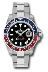Rolex GMT Master II 126710 Black Dial Blue & Red Pepsi Bezel Oyster