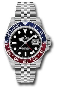 Rolex GMT Master II 126710 Black Dial Blue & Red Pepsi Bezel Jubilee