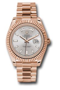 Rolex Everose Gold Day-Date 40 Sundust Diamond