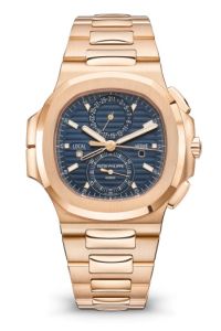 Patek Philippe 5990 Travel Time Chronograph Blue Dial